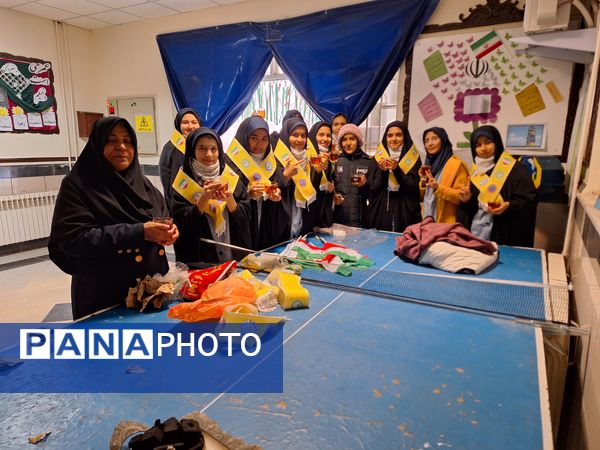 آماده‌سازی فضای مدارس شهرستان برای استقبال از پیکر مطهر شهید گمنام 