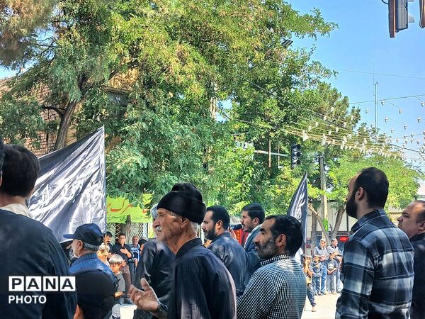 عزاداران باخرزی در سوگ یازدهمین امام شیعیان
