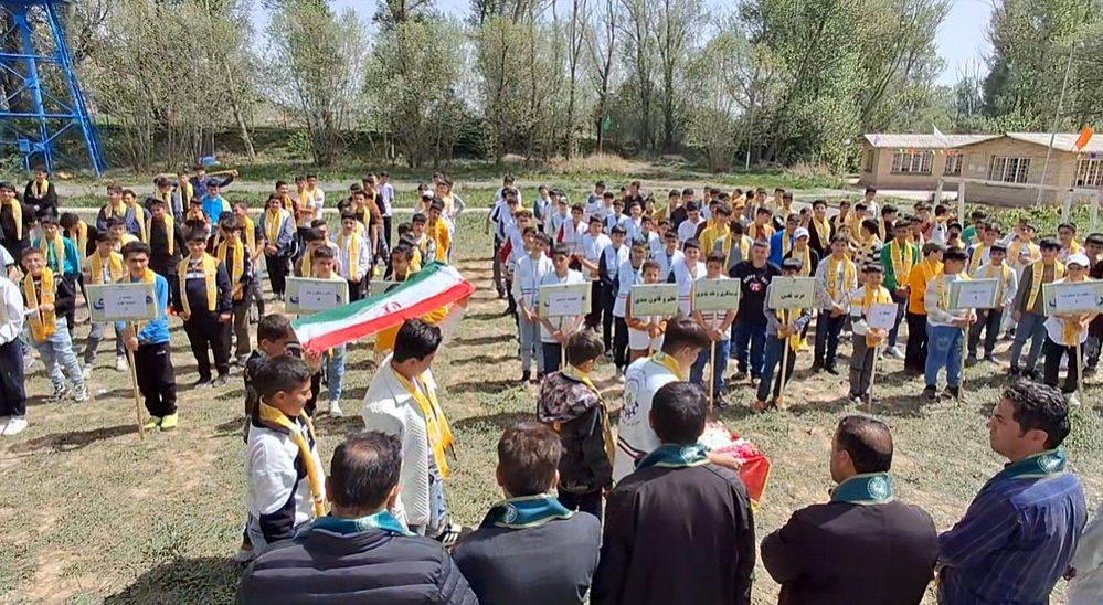 حضور430نفردانش‌آموزو310نفرمربی درفازدوم اردوی طرح تمشک وآموزش طرح مربیان کاردان