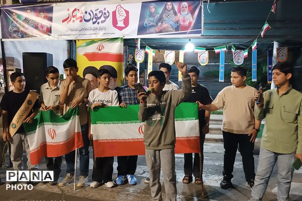 از تفسیر نهج‌البلاغه تا شورِ رجزخوانی، ضیافت دانش‌آموزان مدرسه نمونه رشد در موکب آموزش و پرورش