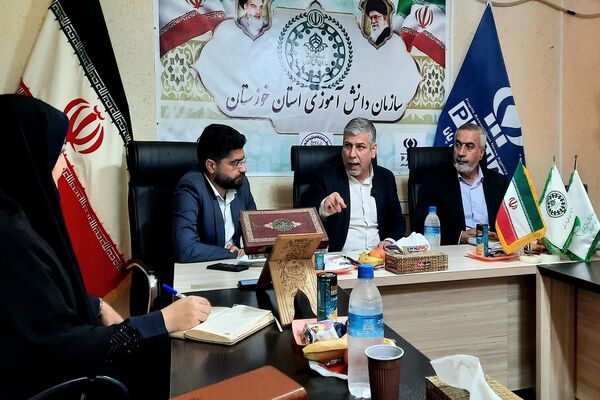 حضور فرماندار اهواز در خبرگزاری پانا خوزستان