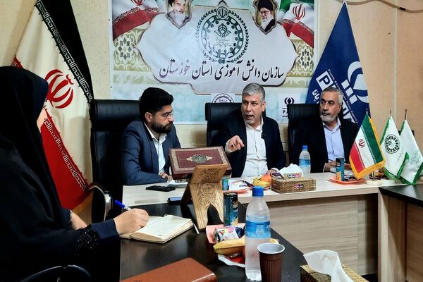حضور فرماندار اهواز در خبرگزاری پانا خوزستان
