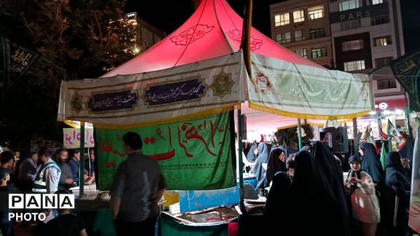 خدمات رسانی موکب های مردمی حسینه فضل 