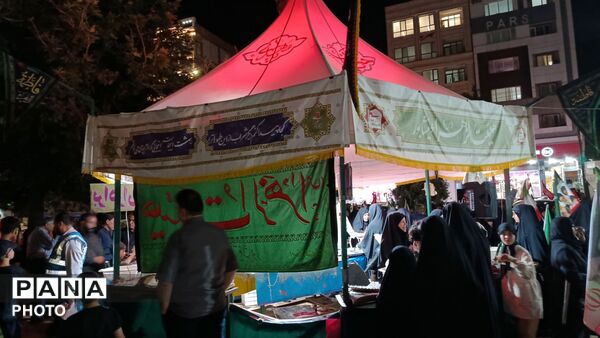 خدمات رسانی موکب های مردمی حسینه فضل 