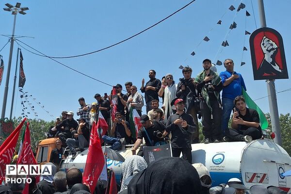 میثاق سرخ؛ تهران در قاب وداع با رهبر شهید