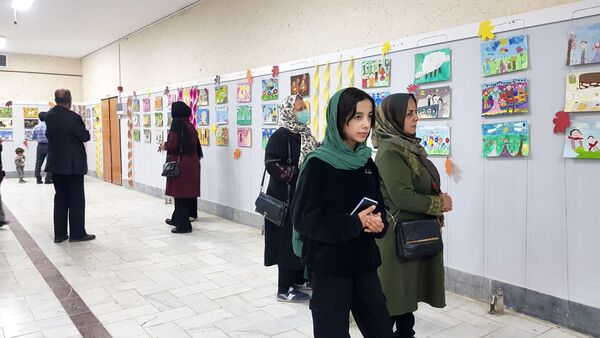 افتتاح نمایشگاه نقاشی کودک در شیروان 