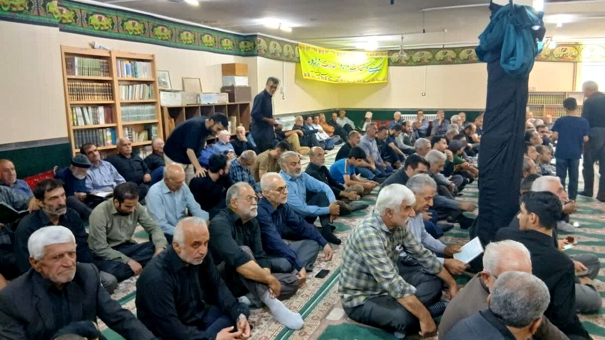 مراسم باشکوه یادبود شهدای روستای دیزان طالقان