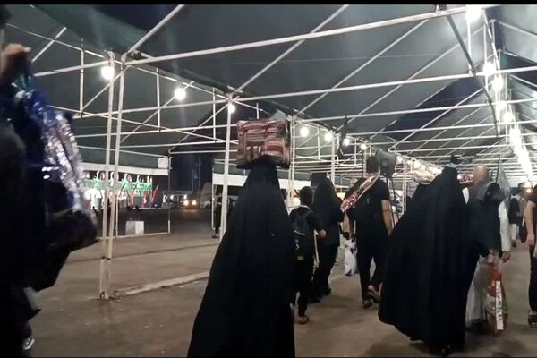 خدمات‌رسانی به زائران در مرز شلمچه همچنان ادامه دارد