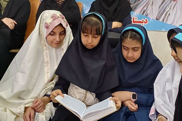 افتتاحیه طرح مصباح الهدی در مدرسه لاله‌های انقلاب شهرستان ورامین