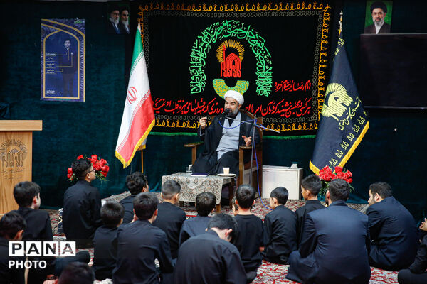 محفل عزاداری مکبرین نوجوان حرم مطهر رضوی