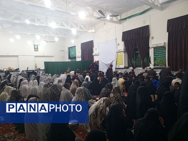 مراسم احیای شب بیست و سوم ماه رمضان در شهر تیتکانلو