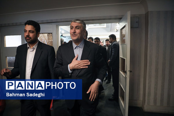 نشست خبری رئیس سازمان انرژی اتمی
