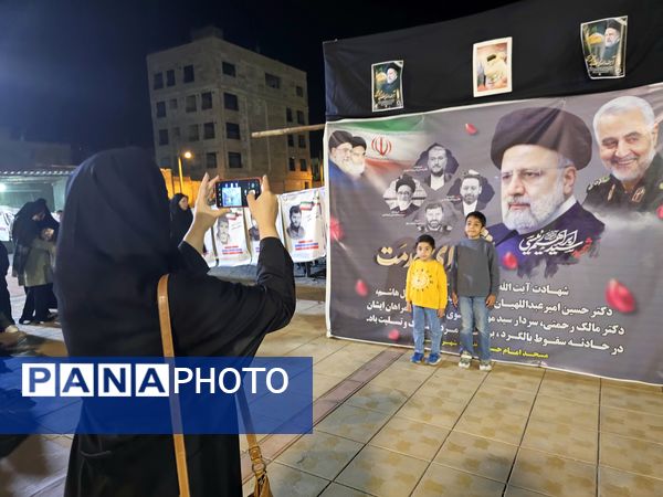 مراسم گرامیداشت شهدای خدمت و سال‌روز آزادسازی خرمشهر در مسجد امام حسین(ع) نیشابور