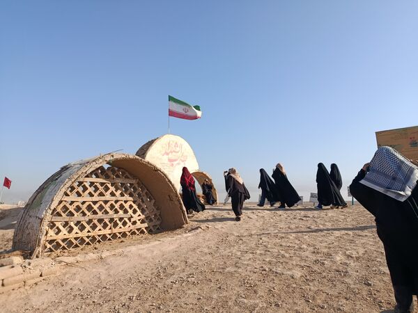 حضور دختران رضویه در اردوی راهیان نور