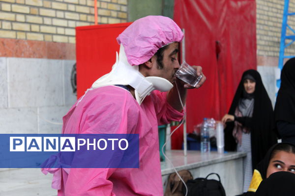 برگزاری اردوی تمشک در شهرستان گرمه 