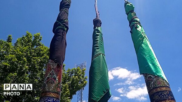 عزاداری چهار مین روز از ماه محرم در بوژ آباد میهمان قاب پانا