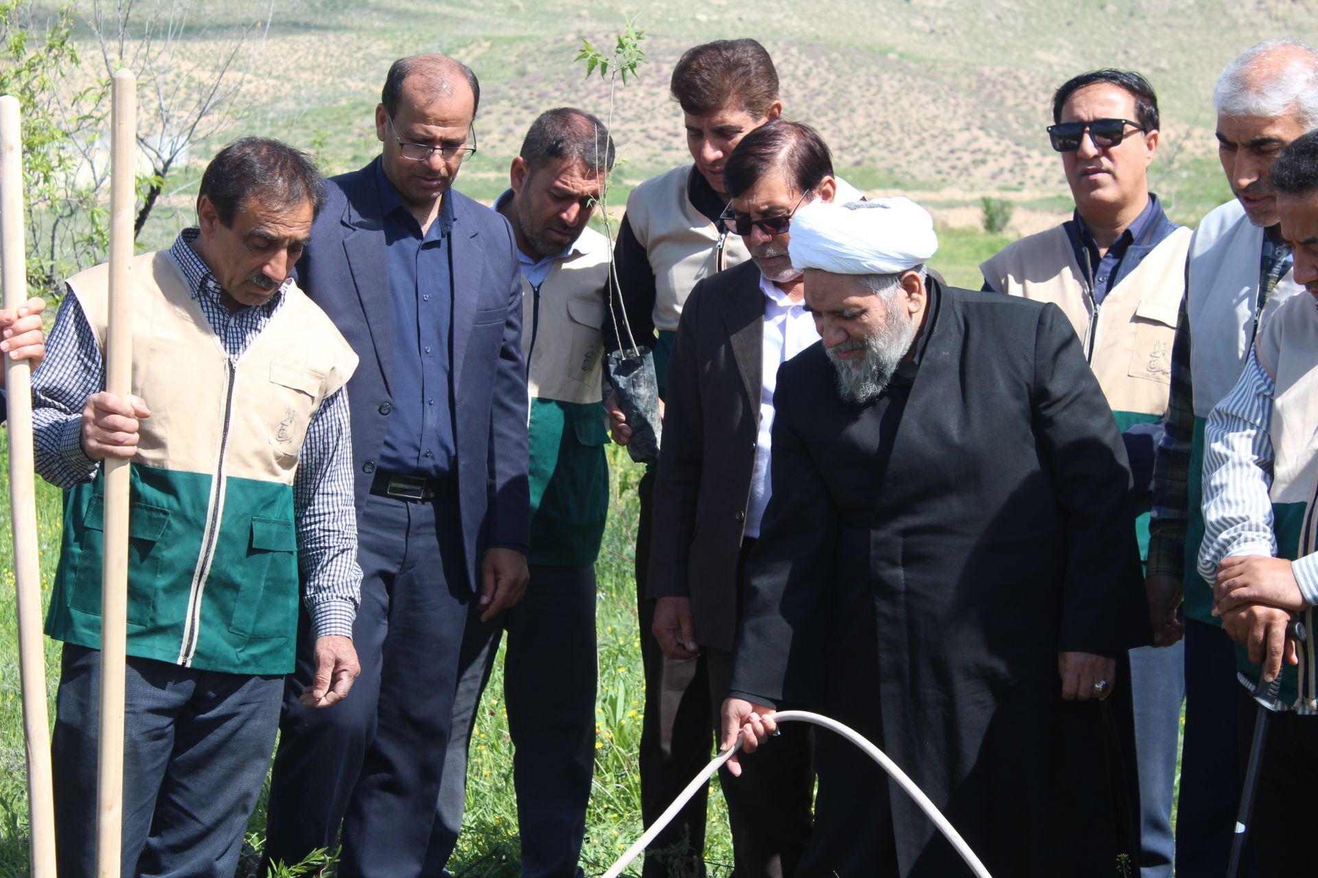 آیین درختکاری در سملقان
