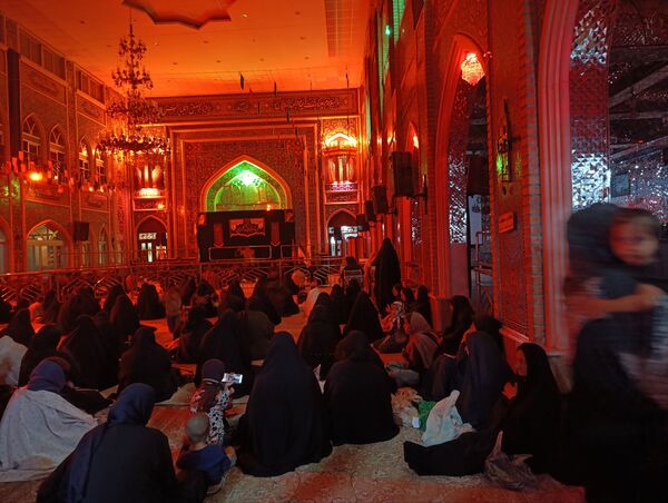 برگزاری مراسم عزاداری شب دوم  ماه محرم در تکیه ابوالفضلی نیشابور