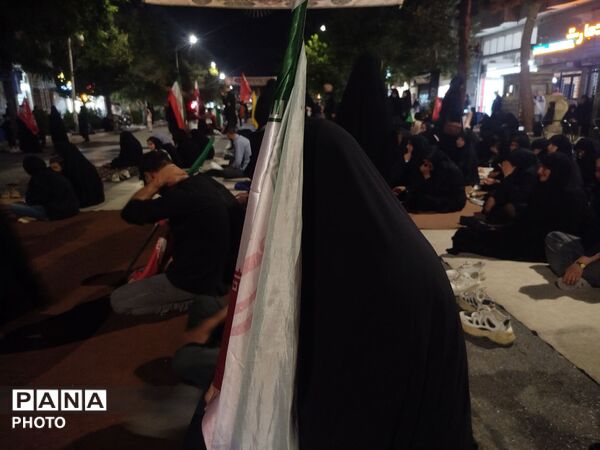 برگزاری مراسم عزاداری همزمان با رحلت پیامبر (ص) و شهادت امام حسن (ع) در نیشابور
