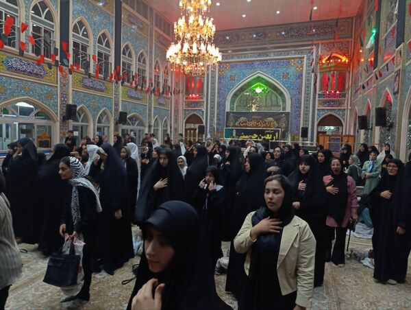 مراسم شب اربعین حسینی در نیشابور