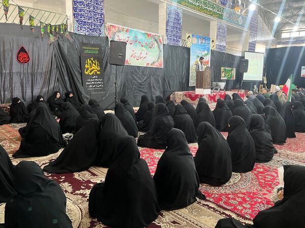 حضور پرشور دانش‌آموزان مدارس خاتم در رزمایش اقتدار بسیجیان