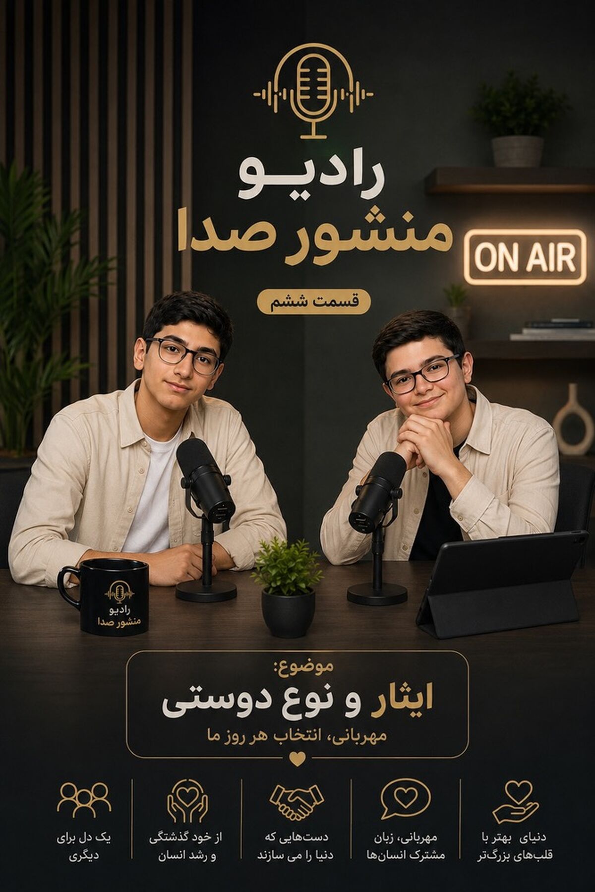 روایتی از ایثار در سکوت