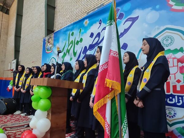 همایش یاوران انقلاب در شهرستان کاشمر 