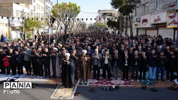 اقامه نماز عید فطر در فردیس
