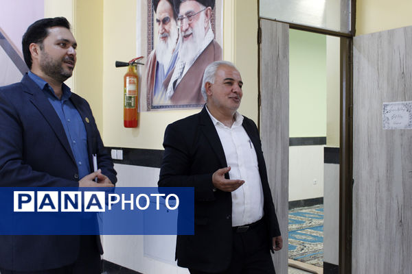 مانور بازگشایی مدارس در شهرستان گرمه 