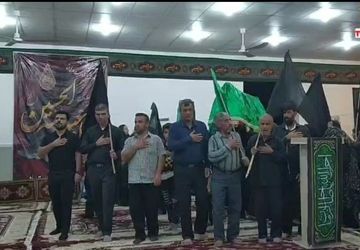 مراسم صبحدم در روستای فاریاب