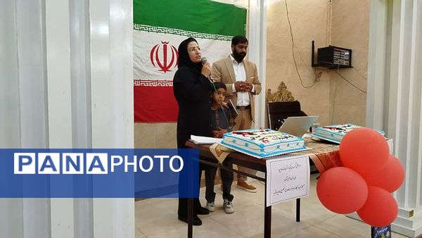 جشن الفبا دانش‌آموزان پایه اول دبستان شهید پسندیده فدافن