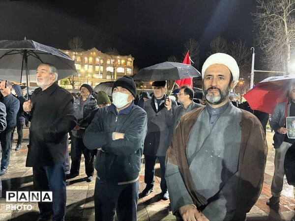 حماسه حضور مردم بابصیرت شهرستان تالش 
