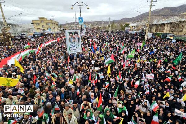 راهپیمایی روز قدس در یاسوج