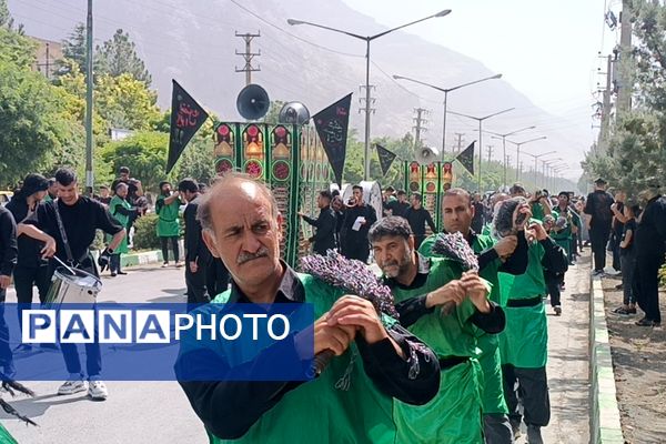 عزاداری مردم کرمانشاه در تاسوعای حسینی