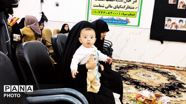 اجتماع دختران جانفدا در شهر جعفریه قم 