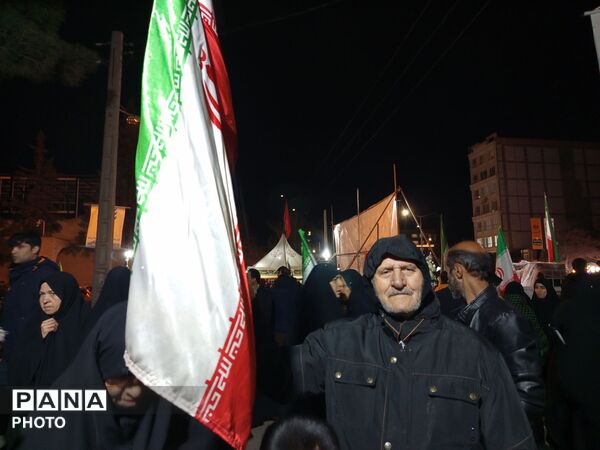 چهارشنبه سوری متفاوت در بلوار فضل نیشابور 