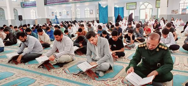 جشن بزرگ روزه‌اولی‌ها در قلعه‌گنج