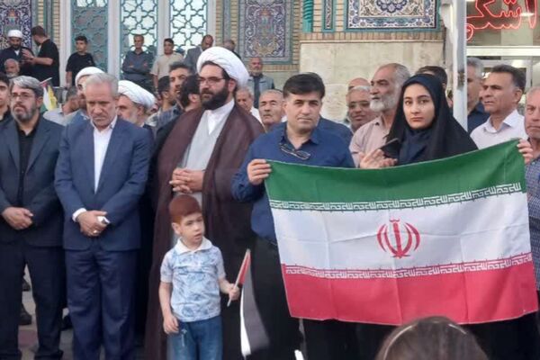 جشن بزرگ پیروزی رزمندگان اسلام در نبرد علیه رژیم صهیونیستی و آمریکای جنایتکار در شهرستان قروه