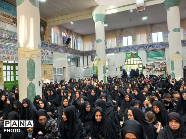 همایش شیرخوارگان حسینی در مسجد شهدا شهرستان کوهپایه