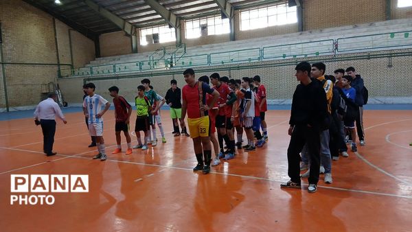 اختتامیه «جام اقتدار» فوتسال شهرستان‌های ساوجبلاغ و چهارباغ