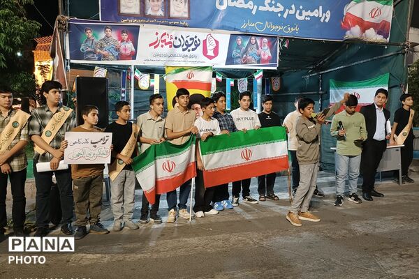 از تفسیر نهج‌البلاغه تا شورِ رجزخوانی، ضیافت دانش‌آموزان مدرسه نمونه رشد در موکب آموزش و پرورش