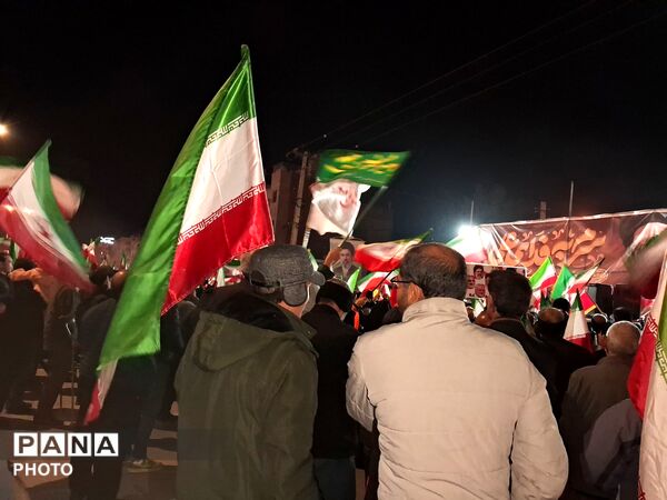 مراسمی باشکوه  به مناسبت  روز نوزدهم  شهادت رهبر معظم انقلاب
