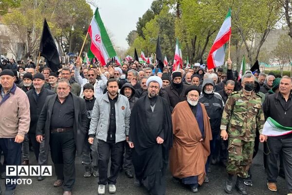 حماسه مردم بیدار کوهنانی در روز قدس
