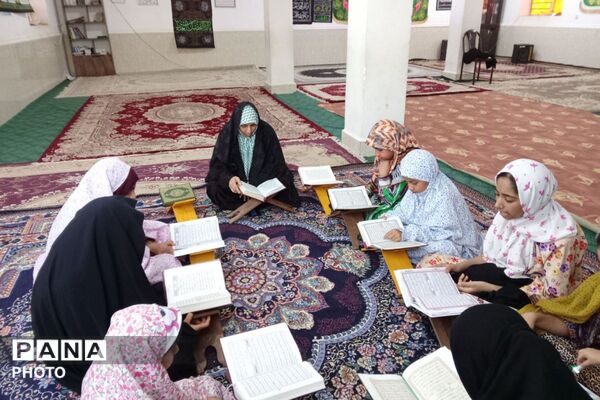 مسجد امام حسین (ع) شهرک گلشهر رودبارجنوب میزبان نوجوانان مشتاق کلام وحی 