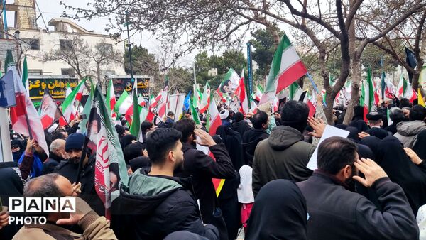  راهپیمایی روز جهانی قدس در مشهد مقدس 