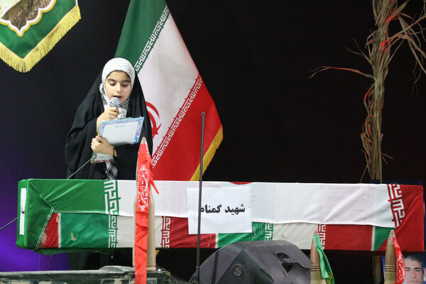تنگستان در سوگ شهدای خدمت