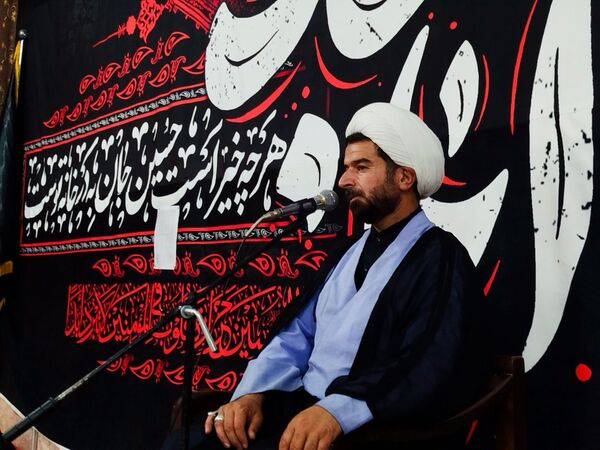 شور حسینی در هیئت شاهزاده قاسم ابن الحسن روستای فدافن