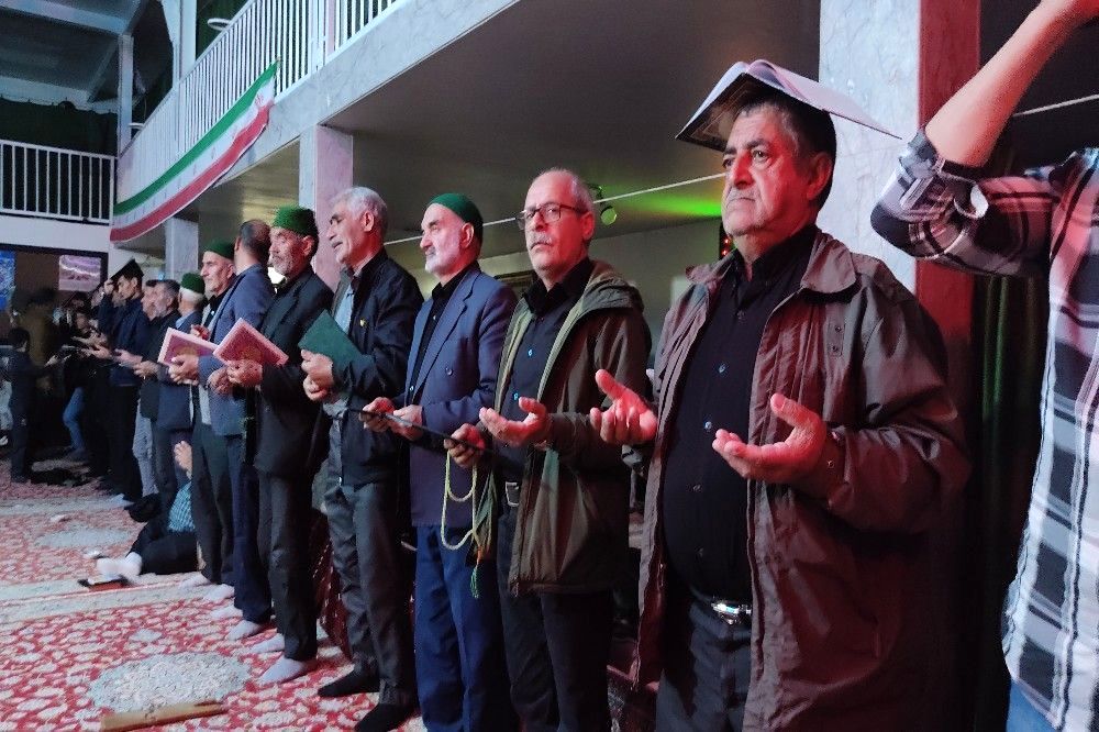 احیای شب قدر در شهر بار نیشابور