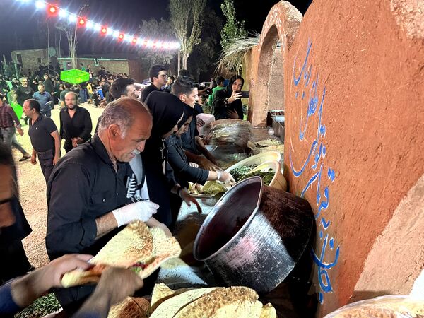 عزاداری دلسوختگان حسینی در روستای کرسگان