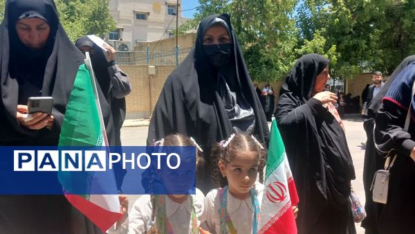 راهپیمایی جمعه نصر و خشم در یاسوج
